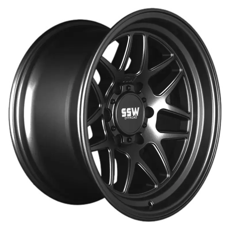 Sierra / Matte Black / 17X9.0 -25 2