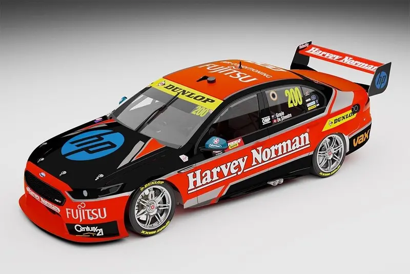 Signed 1:18 2015 Bathurst Grace/De Silvestro - Supergirls Black Expo - Authentic 1
