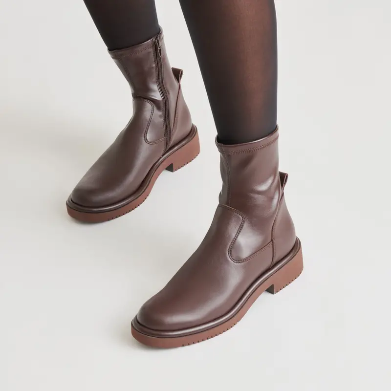Simaya H2o Boots Mahogany Leather 7