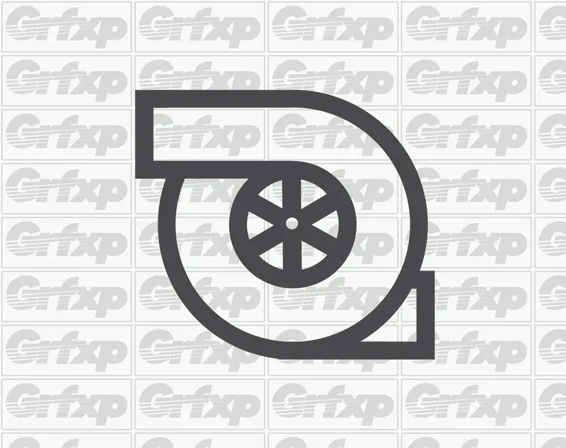 Simple Turbo Sticker 1