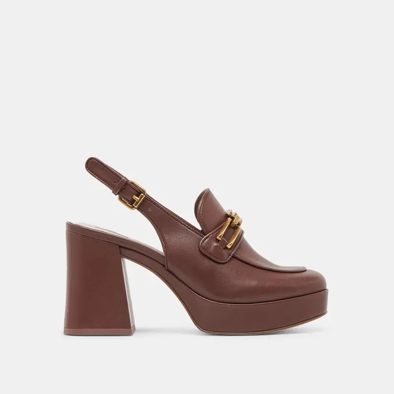 Sirus Heels Chocolate Leather - Re:Vita 1