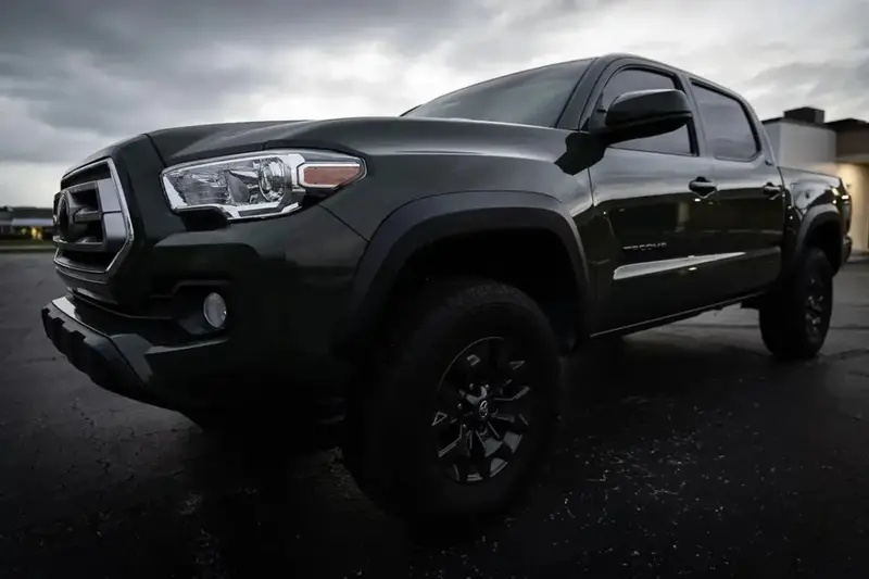 Smoked Sidemarker Overlays (Front Only) For 2016-2023 Tacoma 4