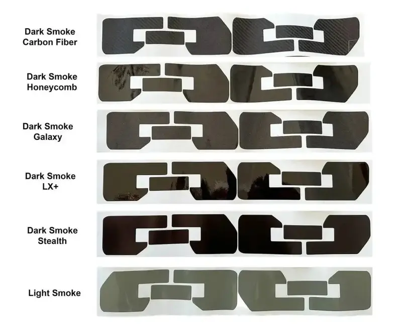 Smoked Sidemarker Overlays (Front Only) For 2021+ Bronco (All) 3