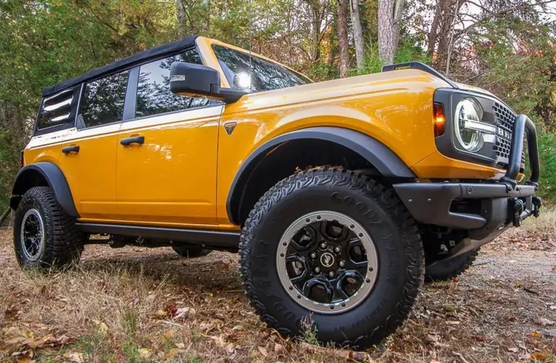 Smoked Sidemarker Overlays (Front Only) For 2021+ Bronco (All) 7
