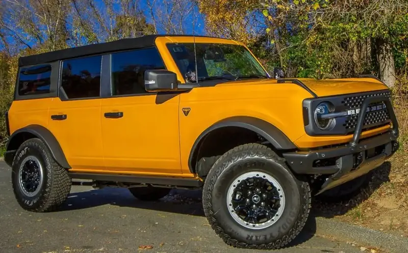 Smoked Sidemarker Overlays (Front Only) For 2021+ Bronco (All) 7