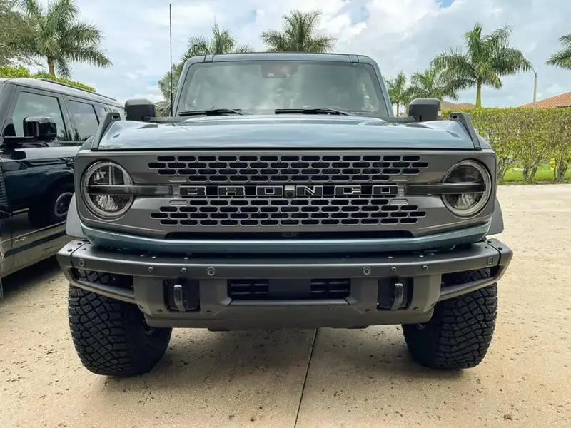 Smoked Signature Drl Bar Overlays For 2021+ Bronco (Signature Headlights) 4