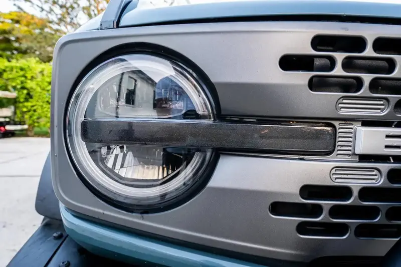 Smoked Signature Drl Bar Overlays For 2021+ Bronco (Signature Headlights) 6