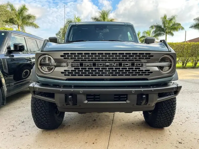 Smoked Signature Drl Bar Overlays For 2021+ Bronco (Signature Headlights) 7