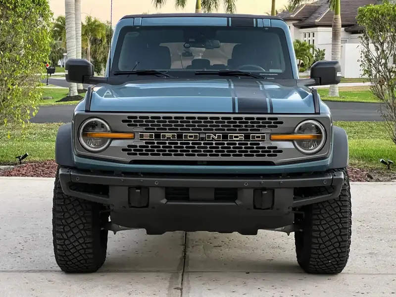 Smoked Signature Drl Bar Overlays For 2021+ Bronco (Signature Headlights) 8