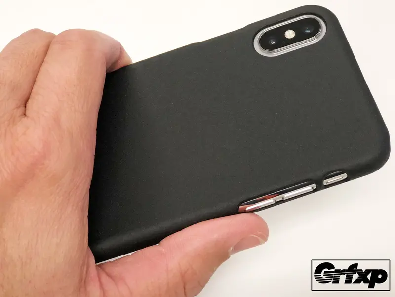 Softgrip (Sandstone) Textured Case For Iphone X 1