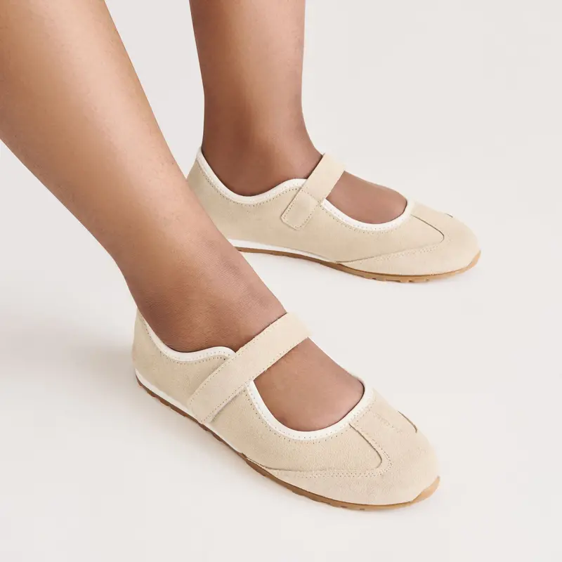 Sofya Sneakers Camel Suede 4