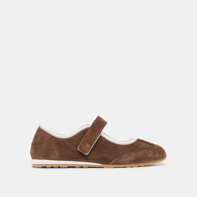 Sofya Sneakers Dk Brown Suede 1