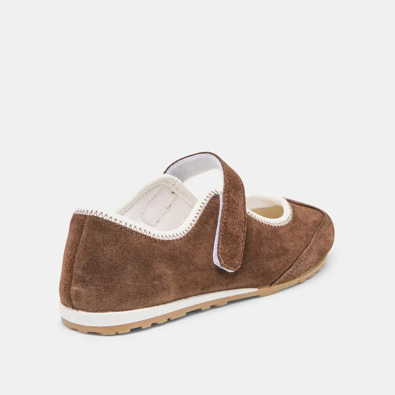 Sofya Sneakers Dk Brown Suede 5