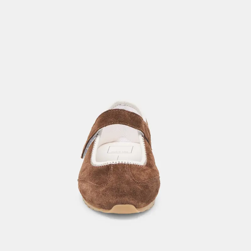 Sofya Sneakers Dk Brown Suede 9