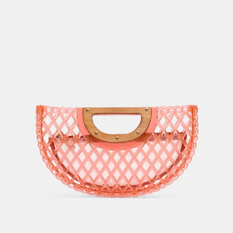 Solandra Clutch Coral Jelly 1
