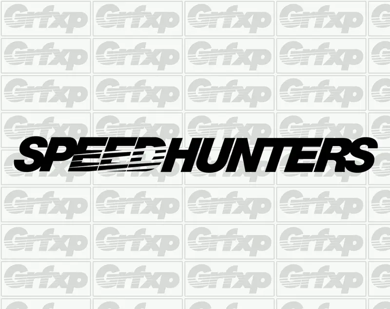 Speedhunters "Select A Size" Sticker 1