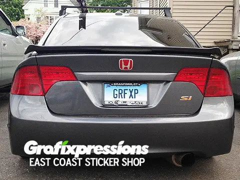 Spoiler Brake Light Overlay For 8Thgen Civic Sedan/Coupe (2006-2011) 1