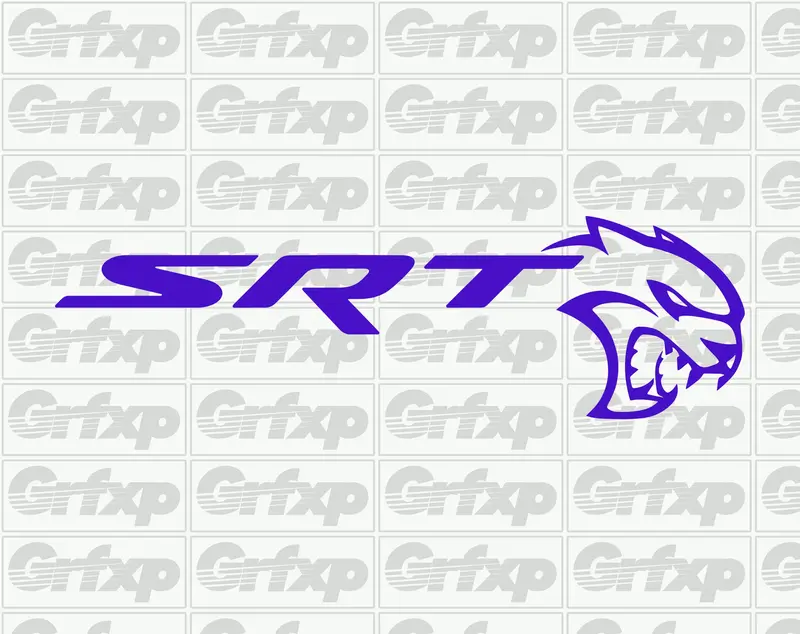 Srt Hellcat Logo Sticker 1