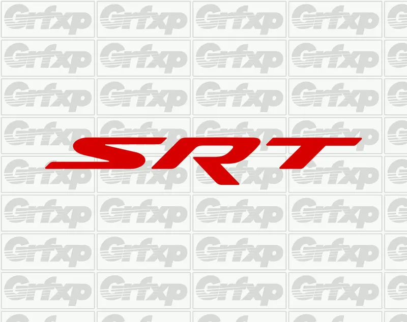Srt Logo Sticker 1