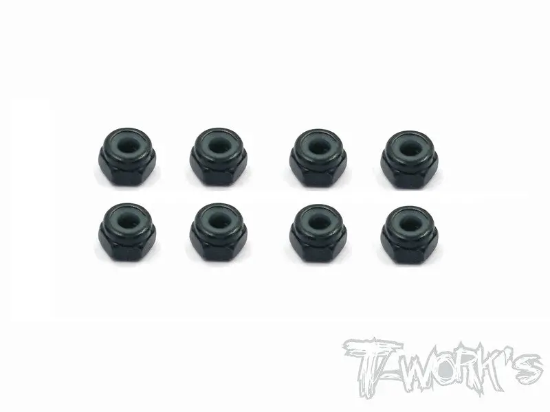 Ss-3Ln Steel M3 Lock Nuts （ 8Pcs. ) 1