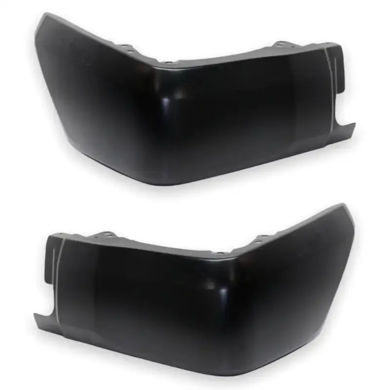 Standard  Rear Bumper Caps (Metal) For Tundra 1