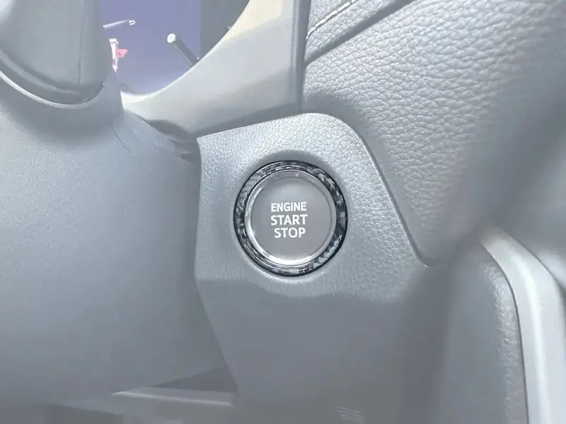 Start Button Accent Trim Fits 2019-2025 Toyota Rav4 1