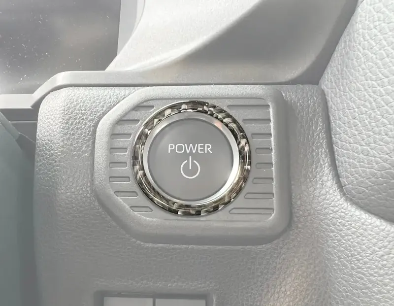 Start Button Accent Trim Fits 2024-2026 Toyota Land Cruiser 1