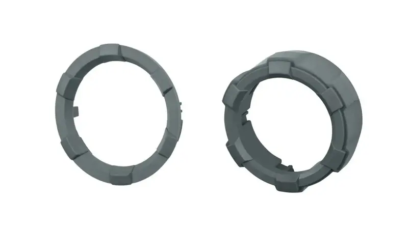 Start Button Ring + 4X4 Knob (For 2016-2023 Tacoma / 2020-2021 Tundra) - Lunar Rock 1