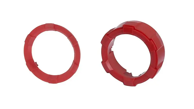 Start Button Ring + 4X4 Knob (For 2016-2023 Tacoma / 2020-2021 Tundra) - Red 1