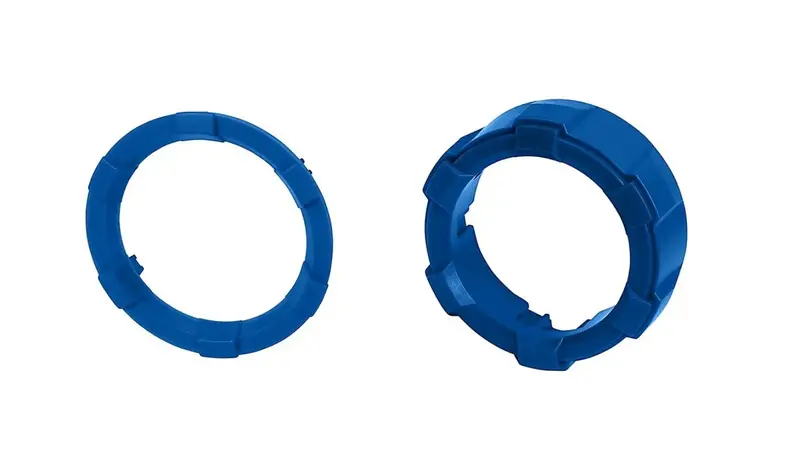 Start Button Ring + 4X4 Knob (For 2016-2023 Tacoma / 2020-2021 Tundra) - Voodoo Blue 1