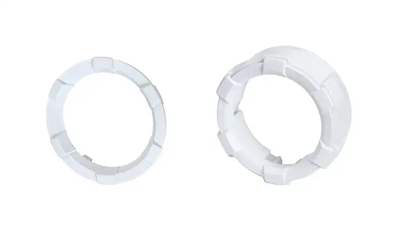 Start Button Ring + 4X4 Knob (For 2016-2023 Tacoma / 2020-2021 Tundra) - White 1