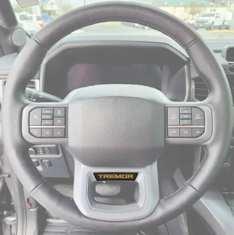 Steering Wheel Accent Trim Fits 2021-2026 Ford F-150 1
