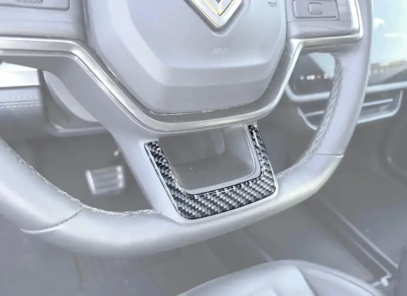 Steering Wheel Accent Trim Fits 2022-2026 Rivian R1t 1