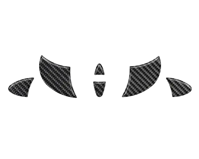 Steering Wheel Emblem Inserts Compatible with 2014–2024 Toyota Corolla