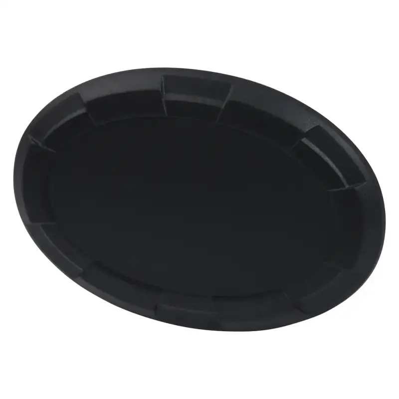 Steering Wheel Emblem Overlay (For Select Toyota Models) - Black - Blank 1