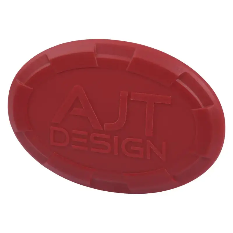 Steering Wheel Emblem Overlay (For Select Toyota Models) - Red - Ajt Design 1