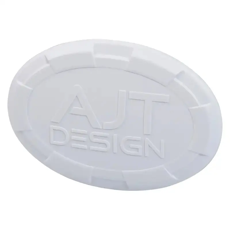 Steering Wheel Emblem Overlay (For Select Toyota Models) - White - Ajt Design 1