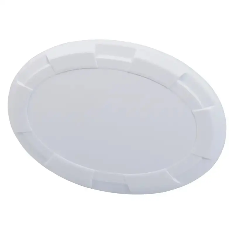Steering Wheel Emblem Overlay (For Select Toyota Models) - White - Blank 1