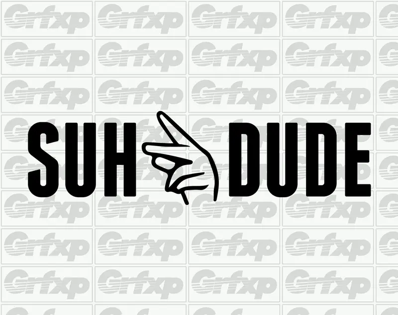 Suh Dude Sticker 1