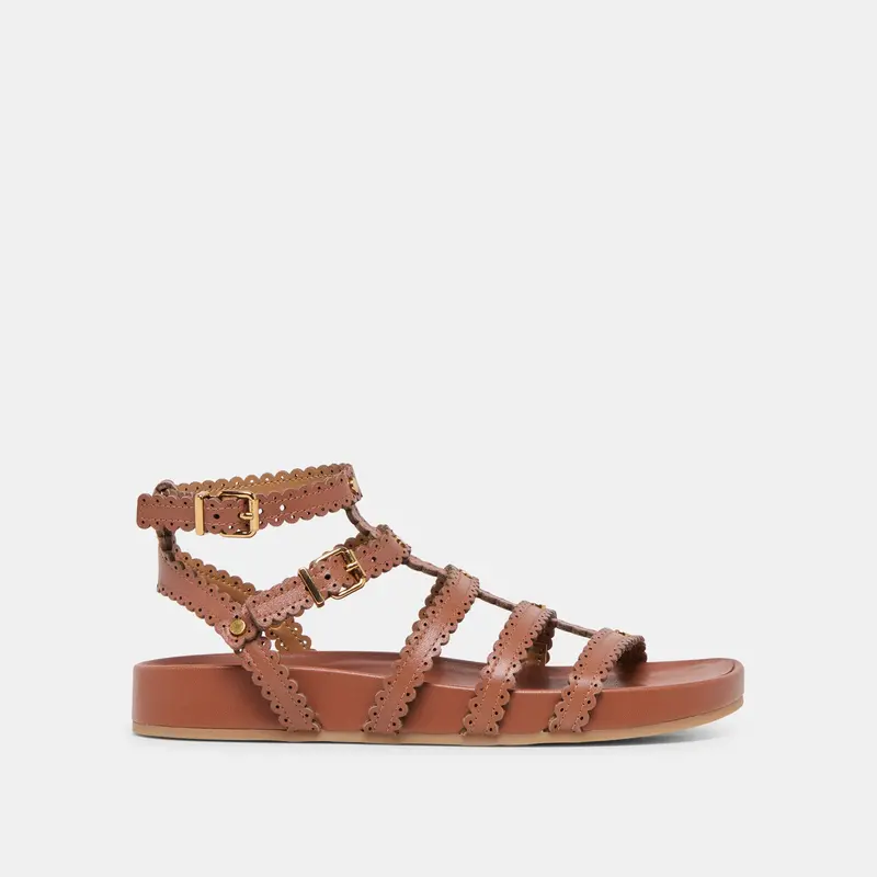 Susana Sandals Cognac Leather 1