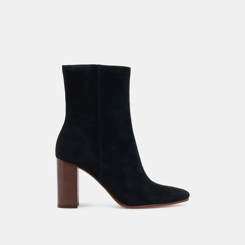 Suzy Booties Onyx Suede 1