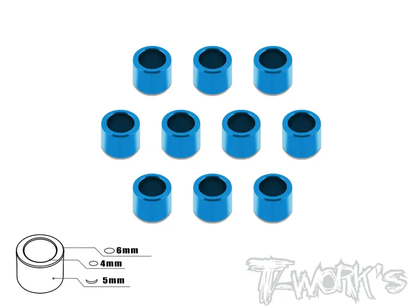 Ta-018 Aluminum 4Mm Bore Washer 5.0Mm 10Pcs. 1