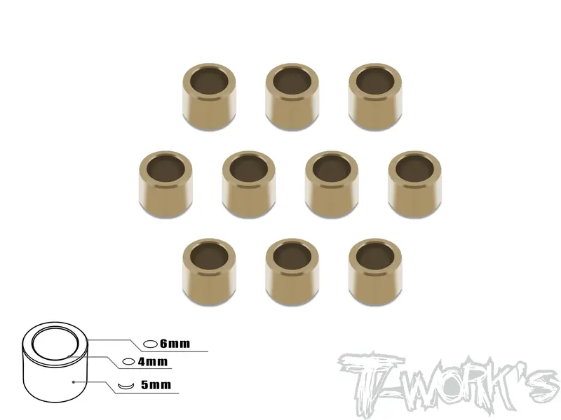 Ta-018 Aluminum 4Mm Bore Washer 5.0Mm 10Pcs. 6