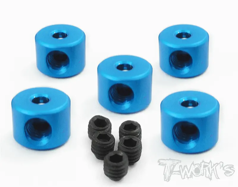 Ta-021 Aluminum 2.5Mm Bore Collar 5Pcs. 1