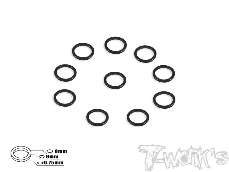 Ta-048 Aluminum 6Mm Bore Washer 0.75Mm  10Pcs. 4