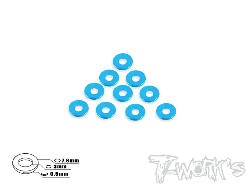 Ta-053 Aluminum Shim 3X7.8X0.75Mm 10Pcs. 1