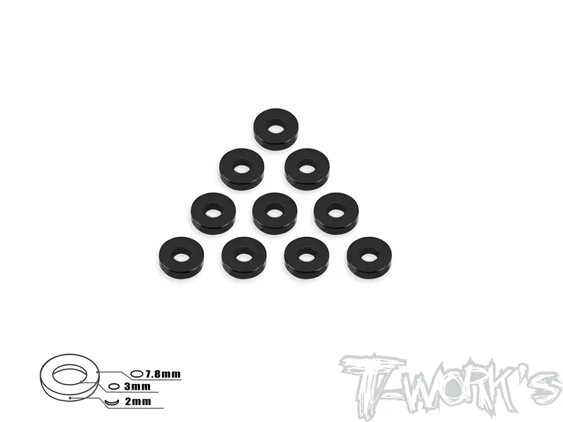 Ta-055 Aluminum Shim 3X7.8X2mm 10Pcs. 2