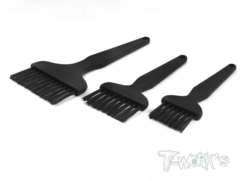 Ta-061 Width Board Cleaning Nylon Bristle Brush 3Pcs./Set 1