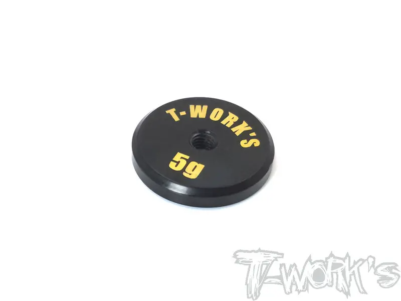 Ta-066L Anodized Precision Balancing Brass Weights 5G ( Low C G ) 1