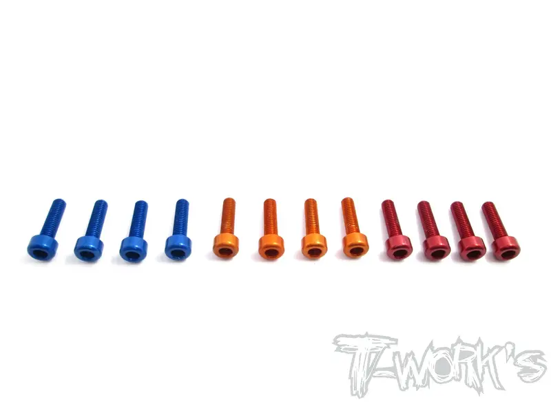 Ta-086 7075-T6 Anodized Alum Screws For Futaba 4Px / 7Px / T6pv 1